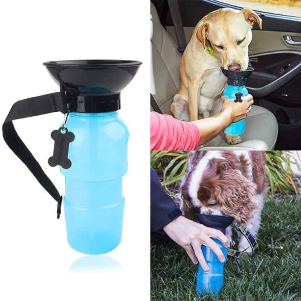 ADDCART Dog Water Bowl Bottle Sipper Portable Aqua Dog Travel Water Bottle