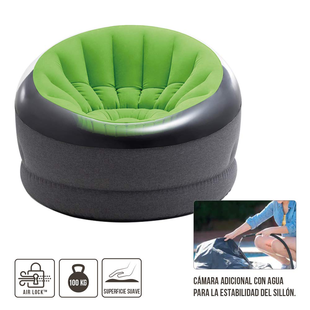 Sillón para exterior e interior 112x109x69 cm 1 ud