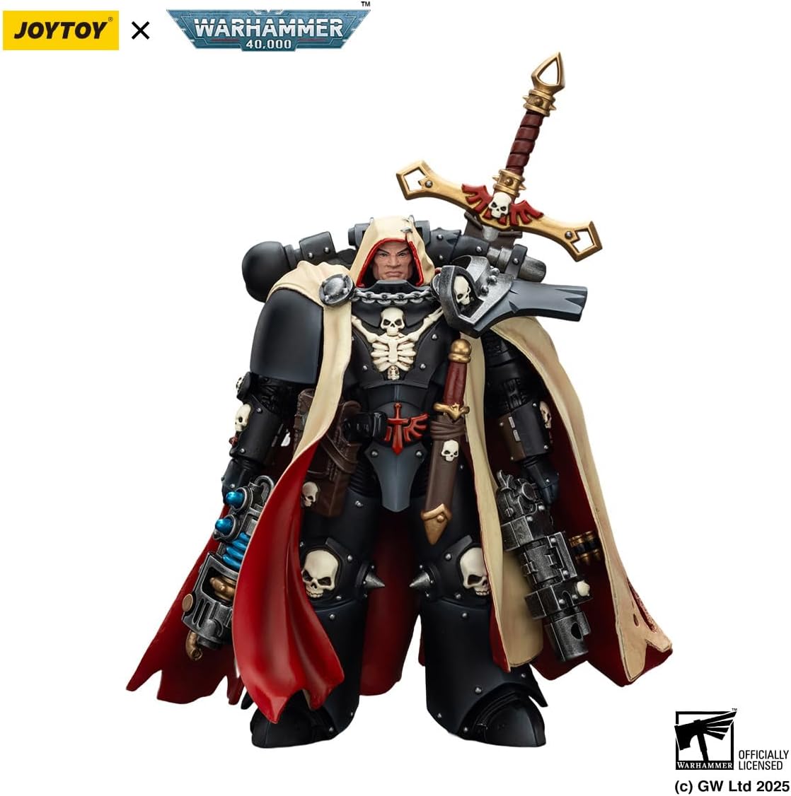 JOYTOY Warhammer 40k,4.9in 1/18 Action Figure Chaos Space Marines Cypher, Lord of The Fallen