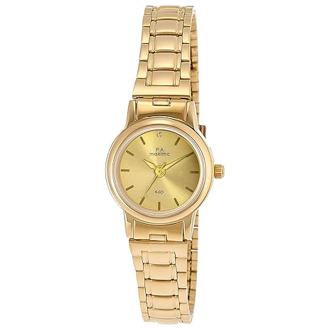 Analog Gold Dial Women's Watch - 26790CMLY