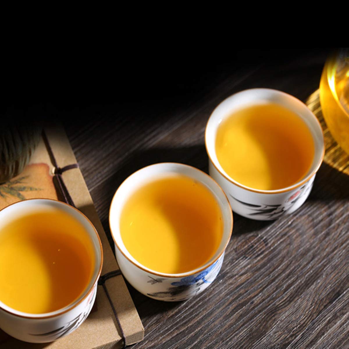 通用 Roher Puerh Tee Moonlight Beauty Menghai Puer Moonlight 357g Bio Sheng Pu-erh