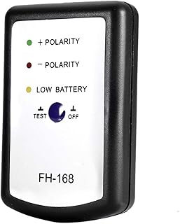 KIMISS Speaker Polarity Tester,Plastic Auto Car o Speaker Horn Tester Phase Meter PH Phasemeter Speaker Polarity Tester