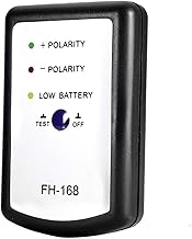 KIMISS Speaker Polarity Tester,Plastic Auto Car o Speaker Horn Tester Phase Meter Phasemeter speaker polarity tester