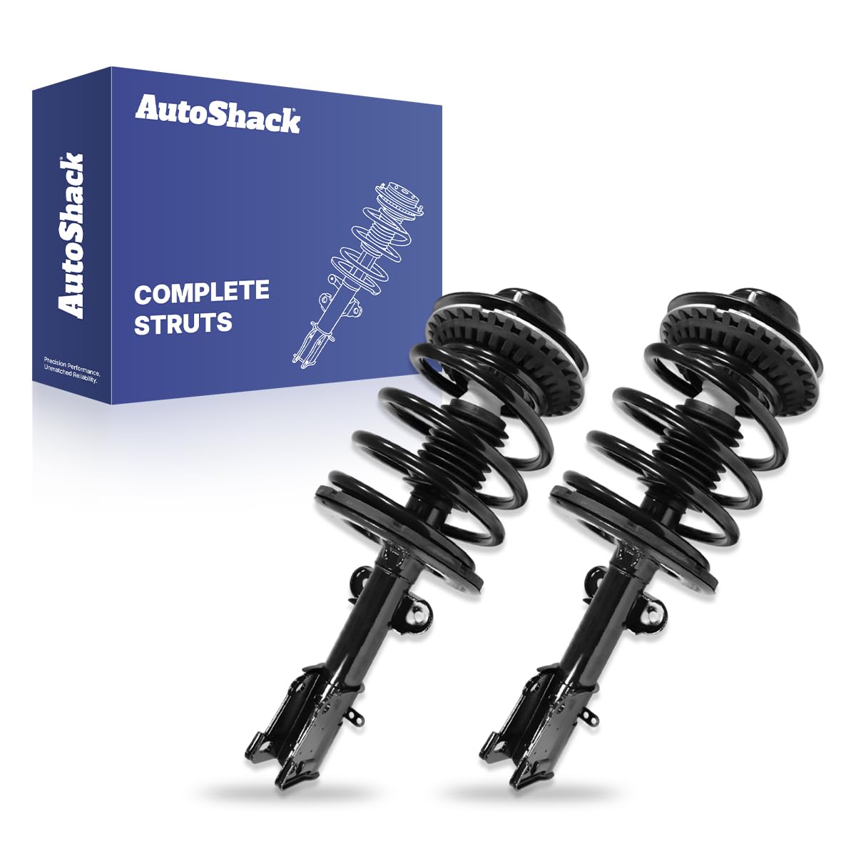 AutoShack Front Complete Strut & Coil Spring Replacement for 2001-2007 Dodge Caravan 2001-2007 Dodge Grand Caravan 2-PC