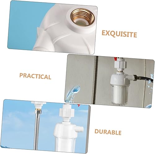 Miniatura 3 de Purificador de plumón, 3 piezas, para lavado, ducha, hogar, prefiltro de plástico, para el hogar, sistema de máquina de lavandería, accesorios de