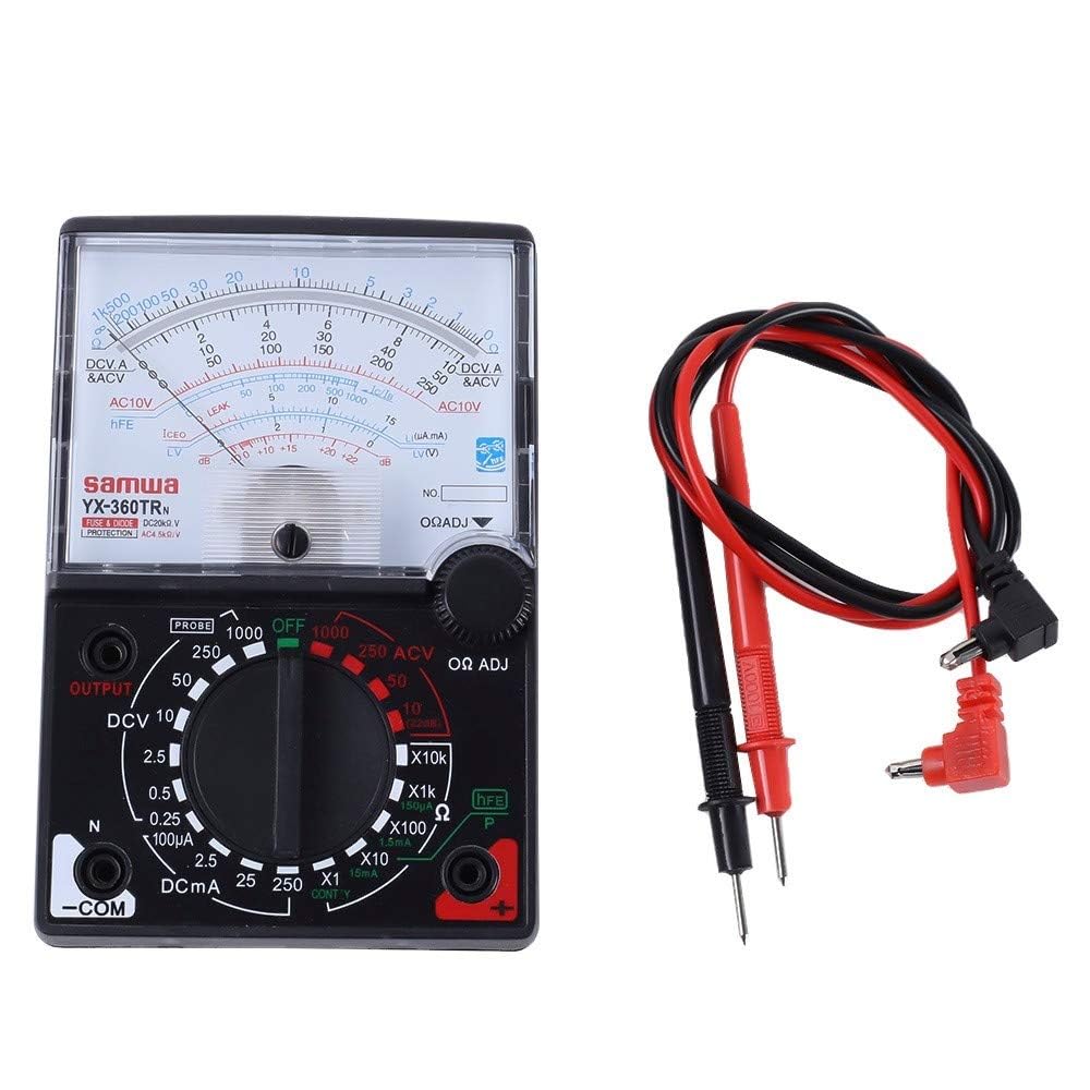 Multimetro Analogico Tascabile - Voltmetro, Amperometro, Ohmmetro Per Misure Elettriche - Foto 3