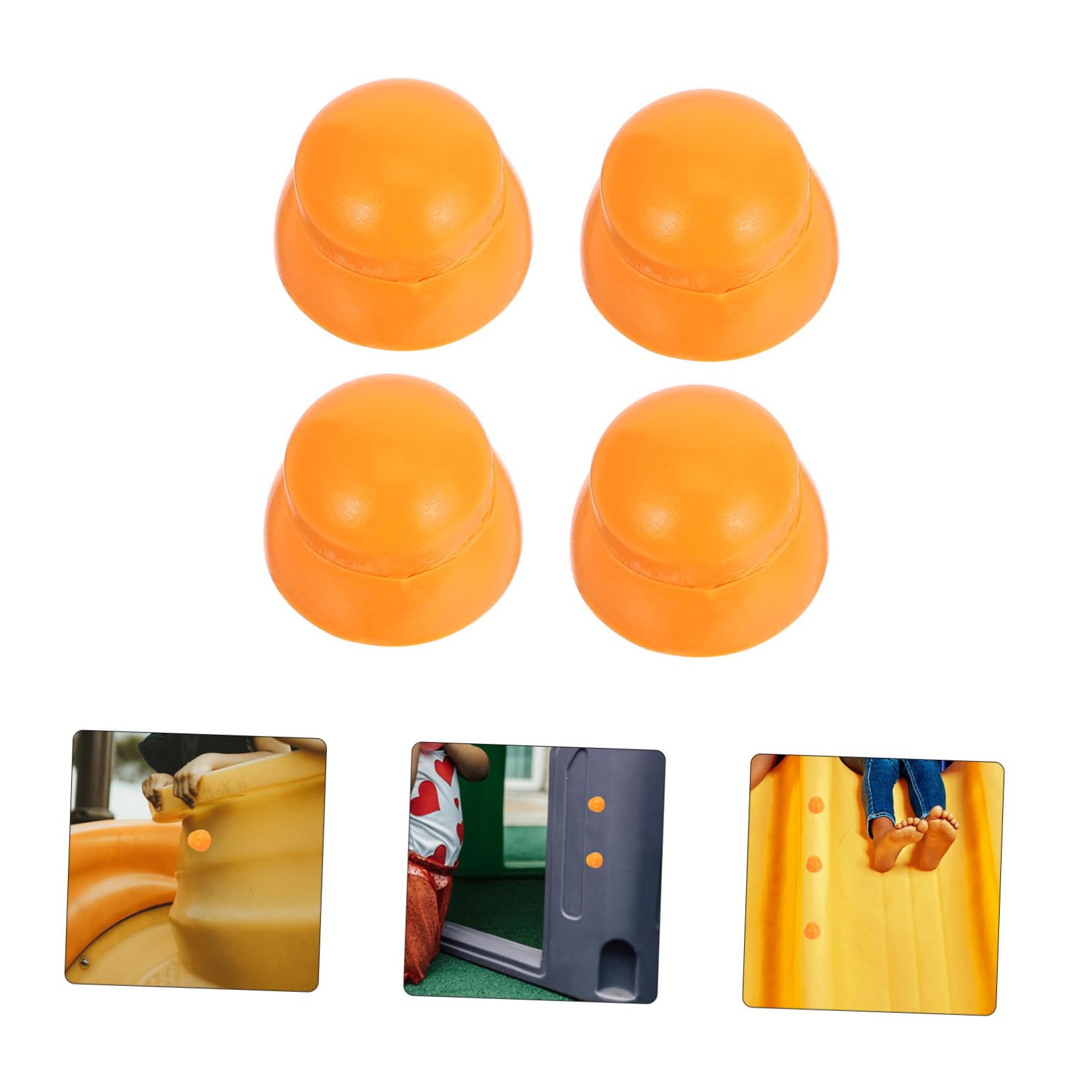 iplusmile 10 Pezzi Protezioni Per Controdadi Da Parco Giochi in Plastica Resistente Cappucci Per Bulloni e Viti Per Scivoli e Attrezzature Da Gioco All Aperto e Parchi Giochi