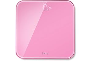 S Body Weight Scale: Precision, Pink