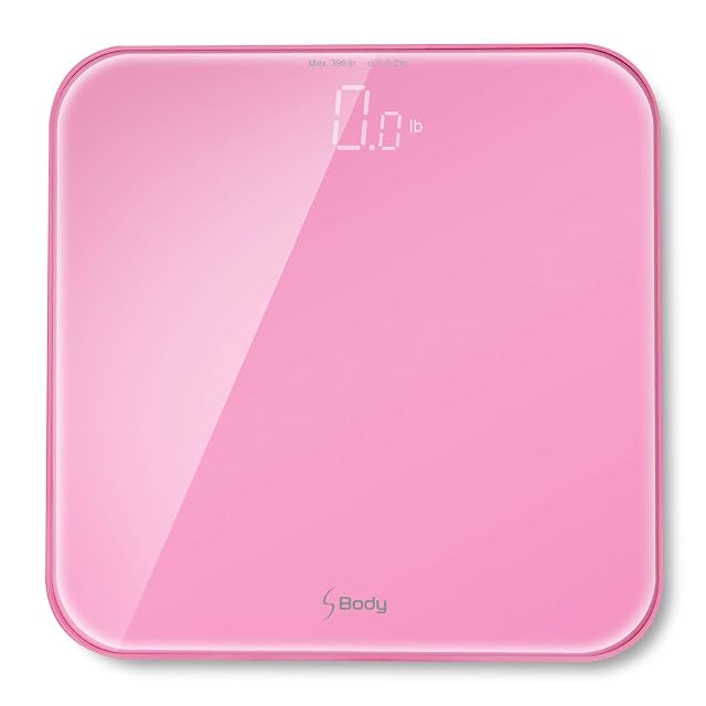VisionTechShop S Body High Precision Ultra Wide Digital Body Weight Bathroom Scale up to 396lb 180kg Super-Clear Large
