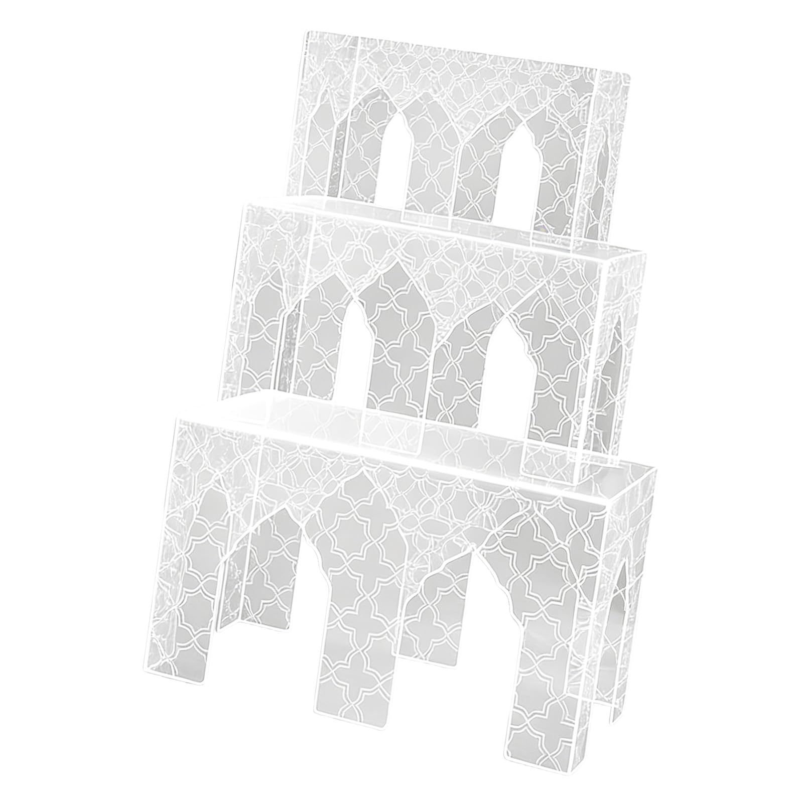 Middle Eastern Serving Tray Display Stand Modern Arabic Styles Storage Rack for Snacks and Appetizers Middle Eastern Fashion Treat Tray