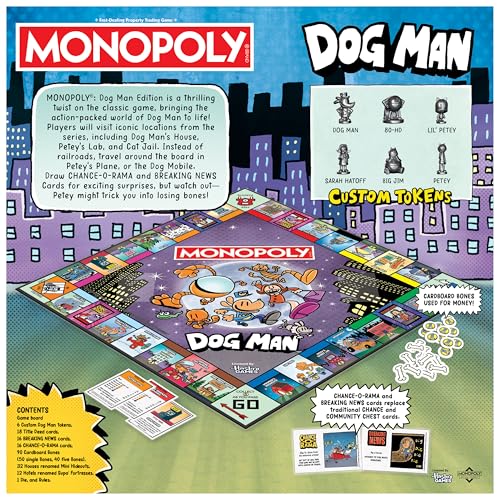 Monopoly: Dog Man Edition miniatura 5