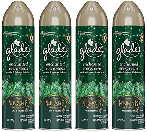 Glade Air Freshener Spray - Holiday Collection 2018 - Enchanted Evergreens - Net Wt. 8 OZ (227 g) Pe - //coolthings.us