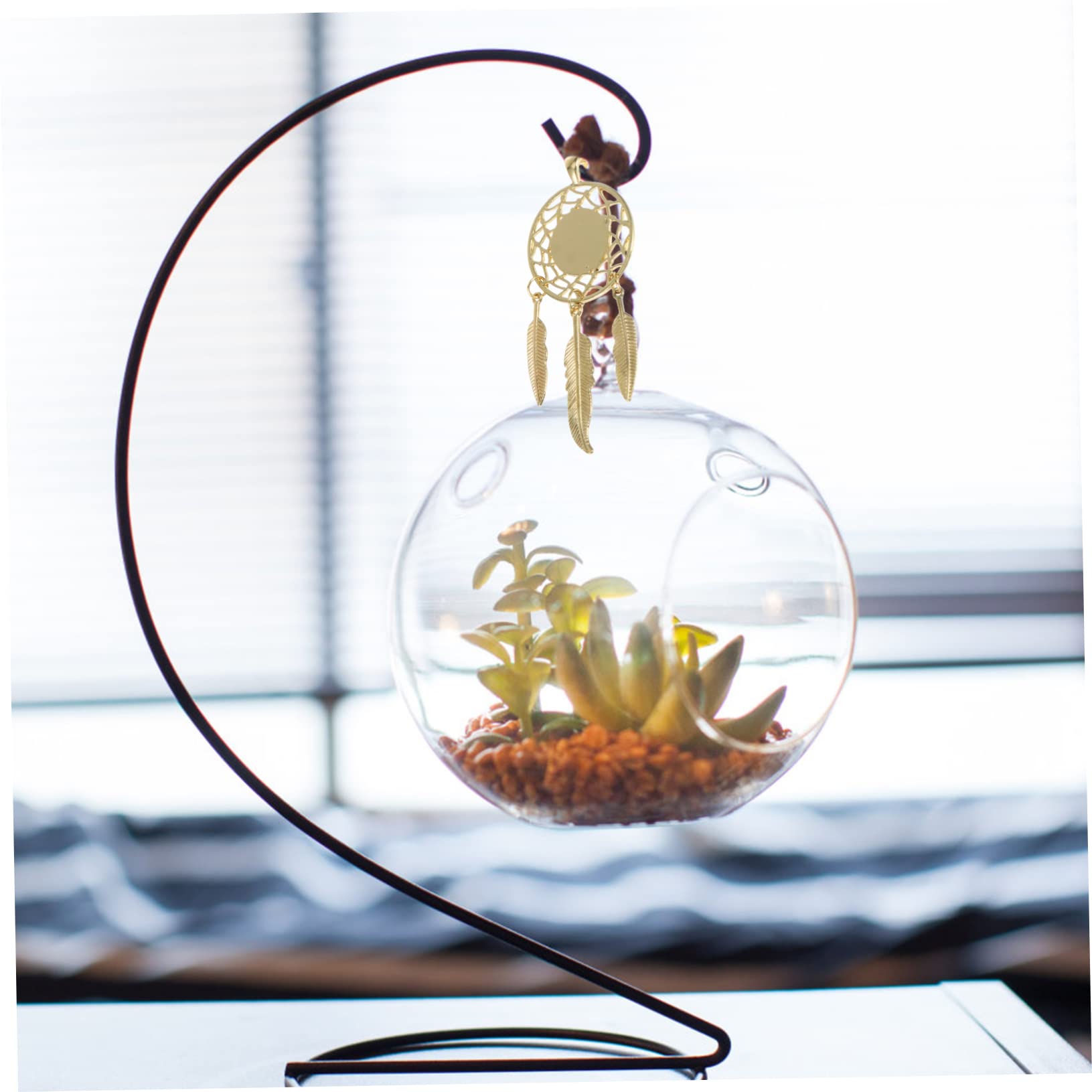 HAPINARY 40pcs Dream Catcher Pendants with Glass Chic Hanging Ornaments for Home Decor Bedrooms Nurseries and Parties for Crafting Jewelry and Accessories