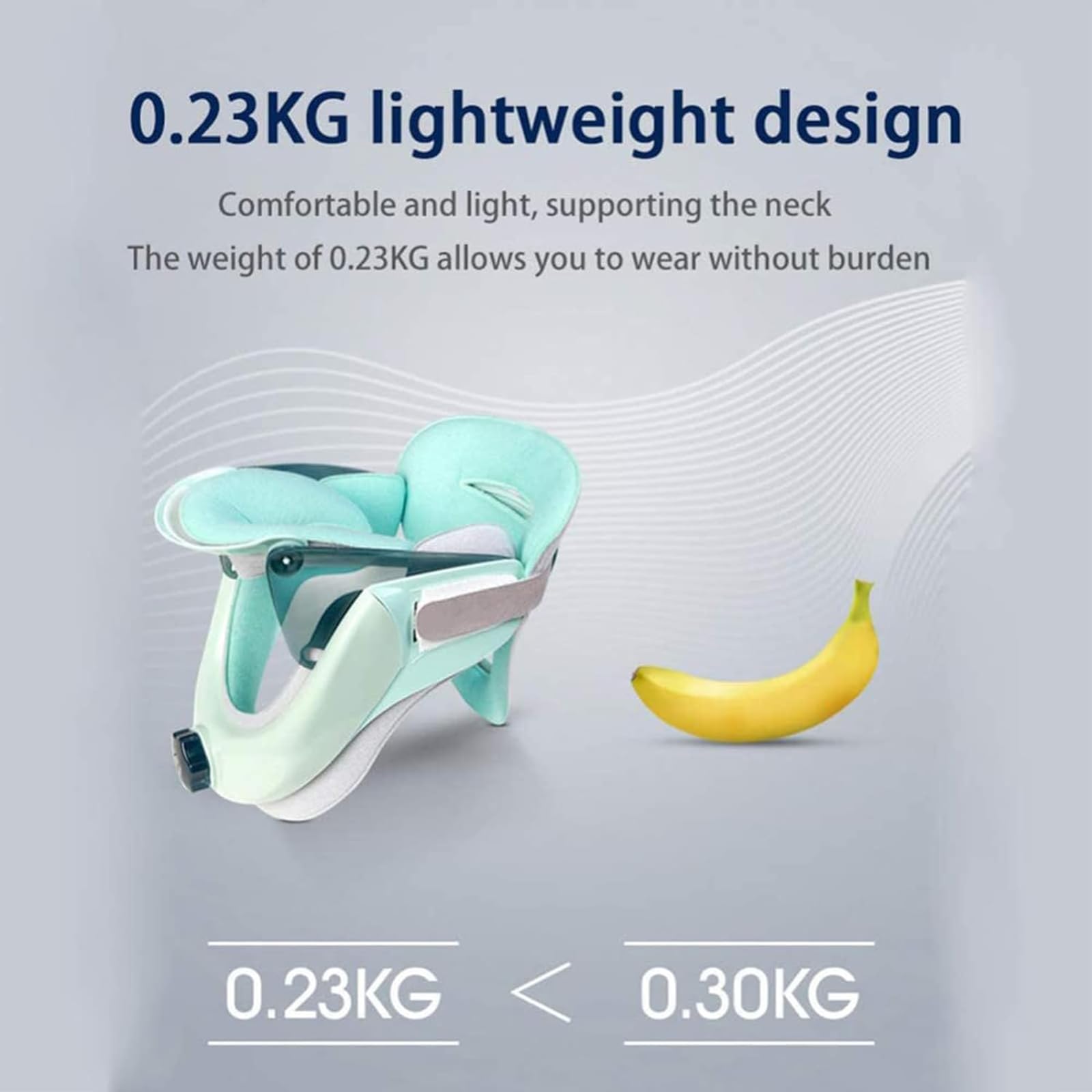 NGARY Dispositivo di trazione per Collo cervicale, tutore per Collo Gonfiabile Regolabile, barella per Collo ergonomica con Supporto airbag, per decompressione per alleviare Il Dolore al Collo