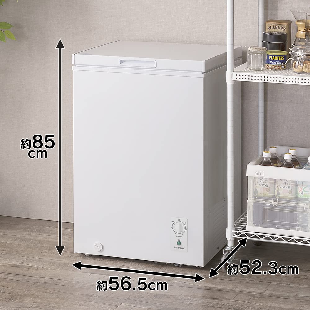 早い者勝ち IRIS OHYAMA 100L PF-A100TD 冷凍庫 冷蔵庫・冷凍庫  