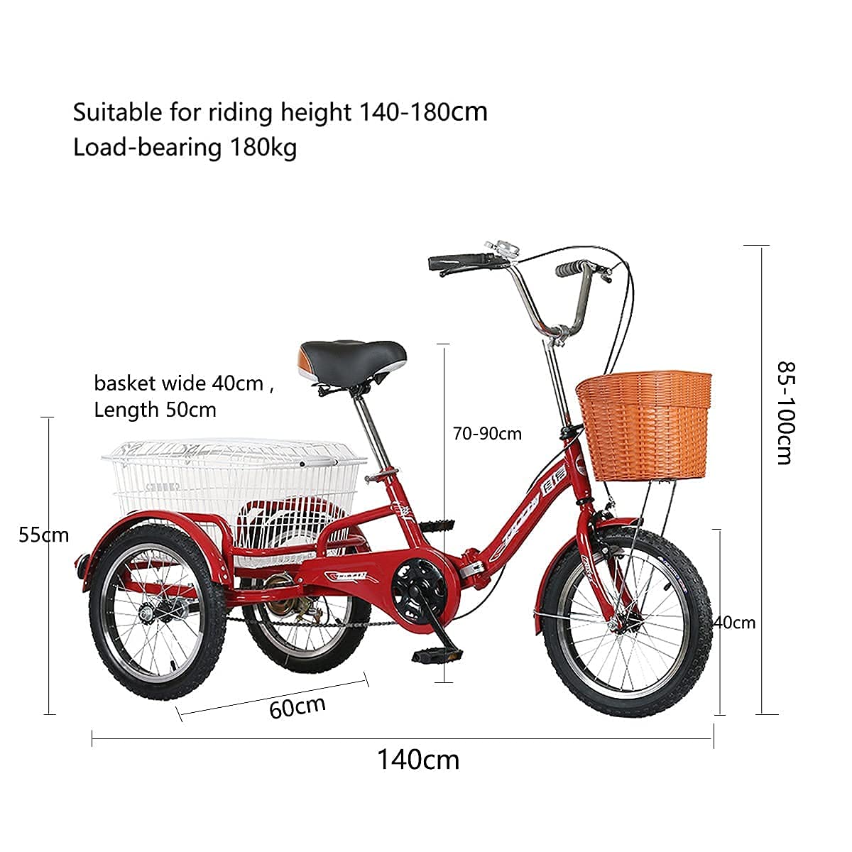 3 wheel bicycle for sale philippines DINNA Mini Foldable Adult Tricycles 16 Inch Bikes Exercise Bike Three-Wheeled Bicycles Cruise Trike with Shopping Basket Seniors Women Men Red Load 180kg, Tricycle : Sports & Outdoors Folding basket is also Osprey Kamber 42 Review serrano Color:Blue Clown - Two-Faced Glow