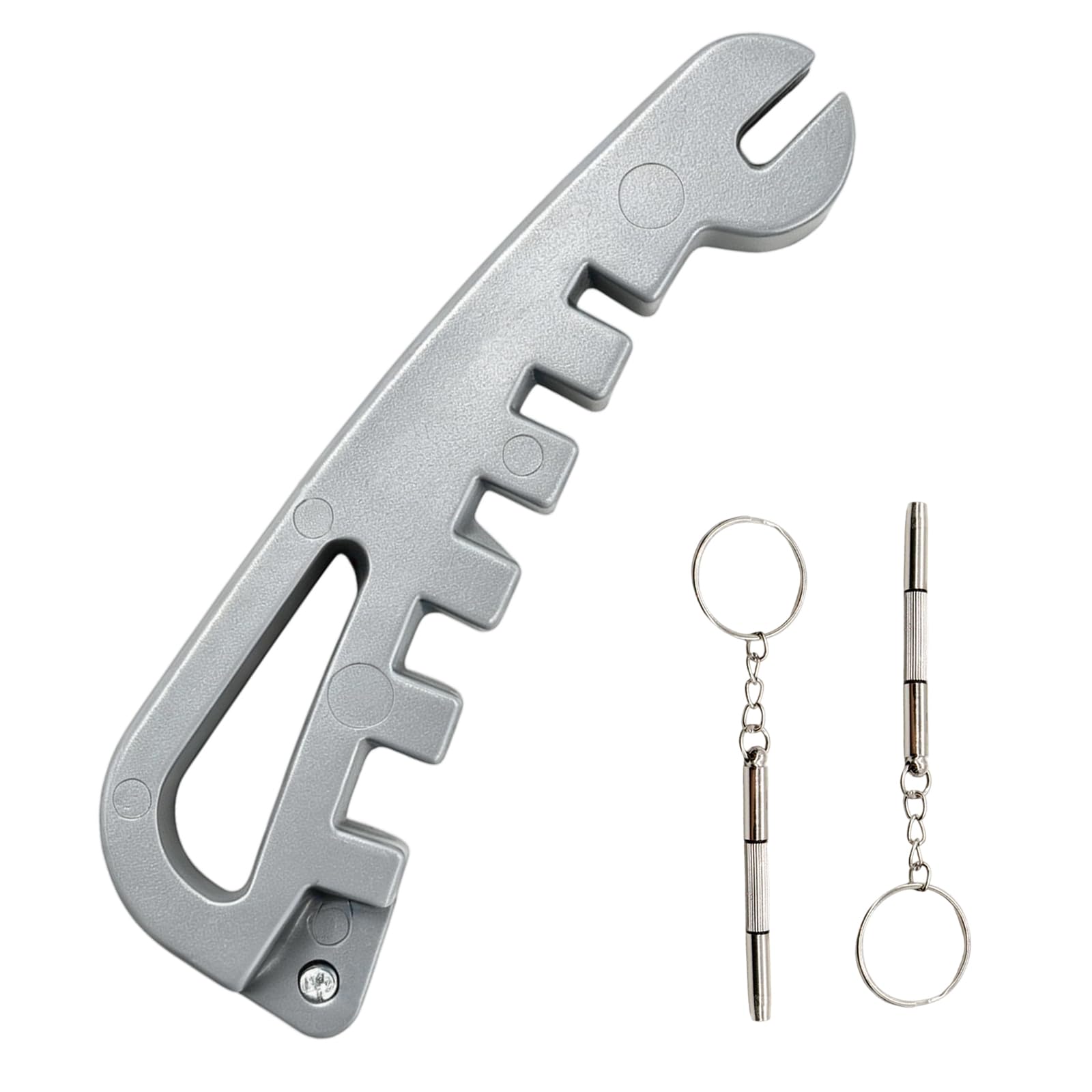 Eyeglass Frame Adjustment Tool with 3-in-1 Screwdriver, Professional Glasses Curvature Bender and Temple Arms Adjuster, DIY Repair Kit for Metal and Acetate Spectacles
