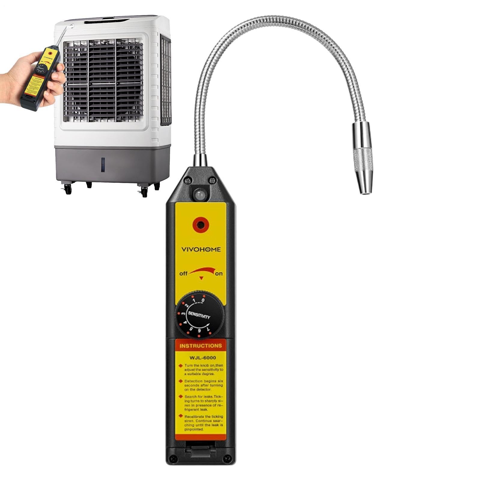 Rilevatore di Perdite di Refrigerante HVAC Leggero preciso rilevamento a