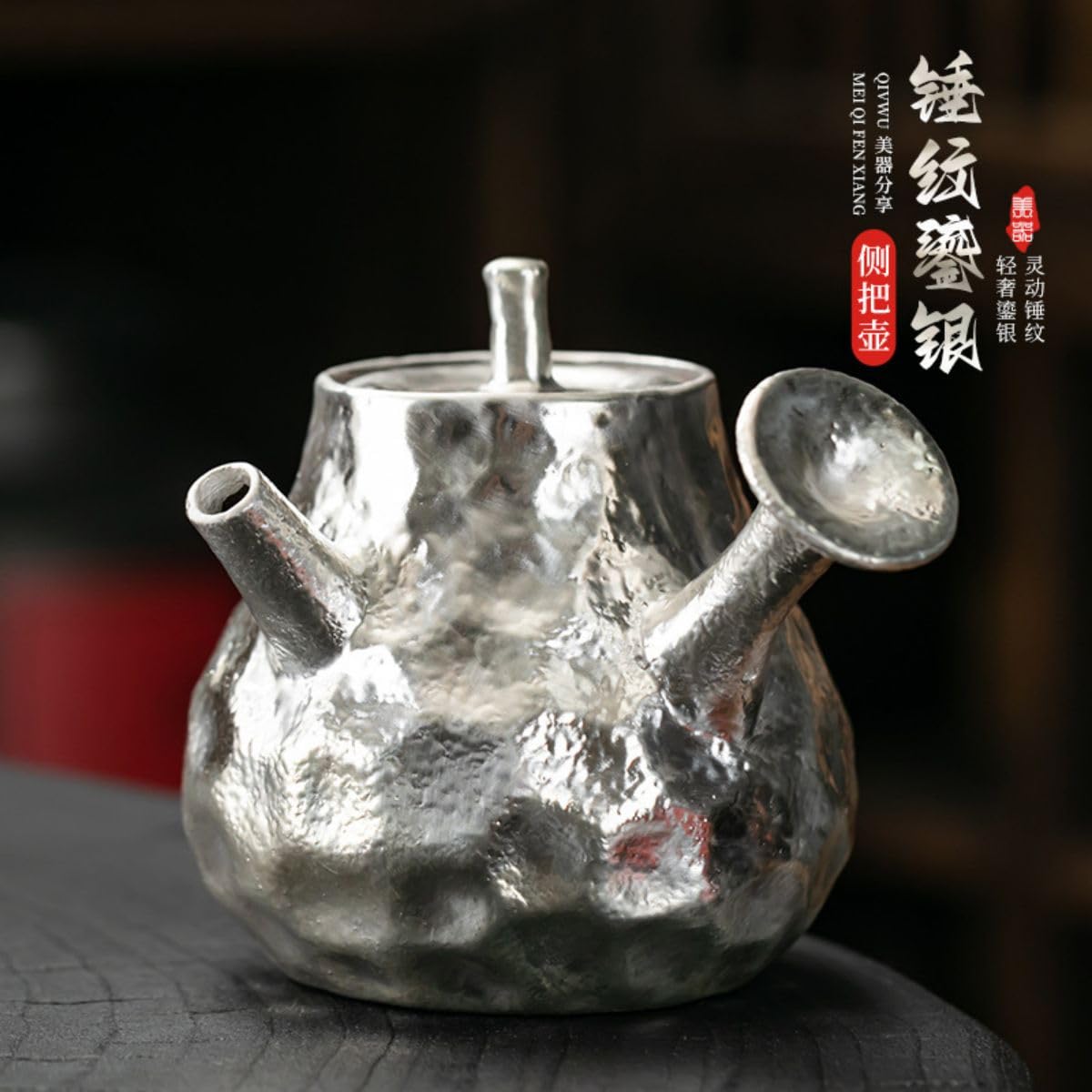 純銀盃/純銀杯　58g 純銀盃 純銀 純銀水杯足銀999銀茶杯內外全銀一體杯子純
