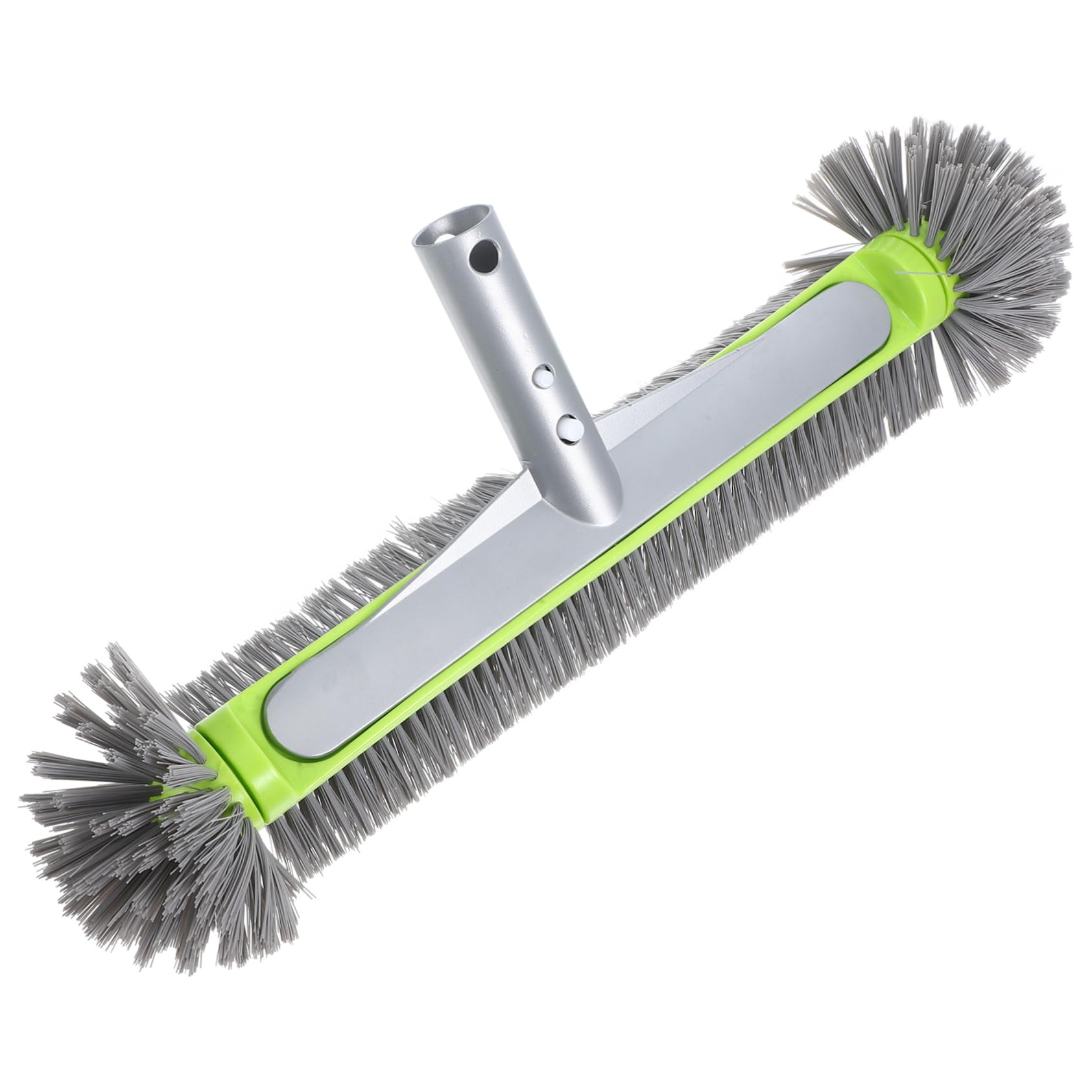 BCOATH Pool Brush Head Swimming Pool Cleaning Brush Long Handle Scrubber Concrete Scrubber Shower Tile Brush Pool Brush Attachment Green