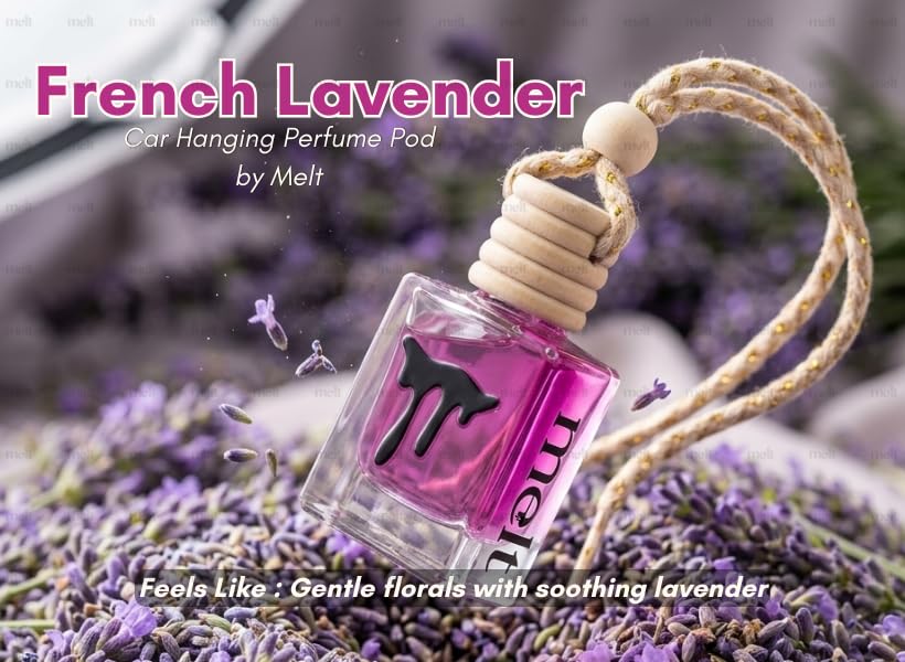 Image of Melt French Lavender Car Perfume, 12 ml