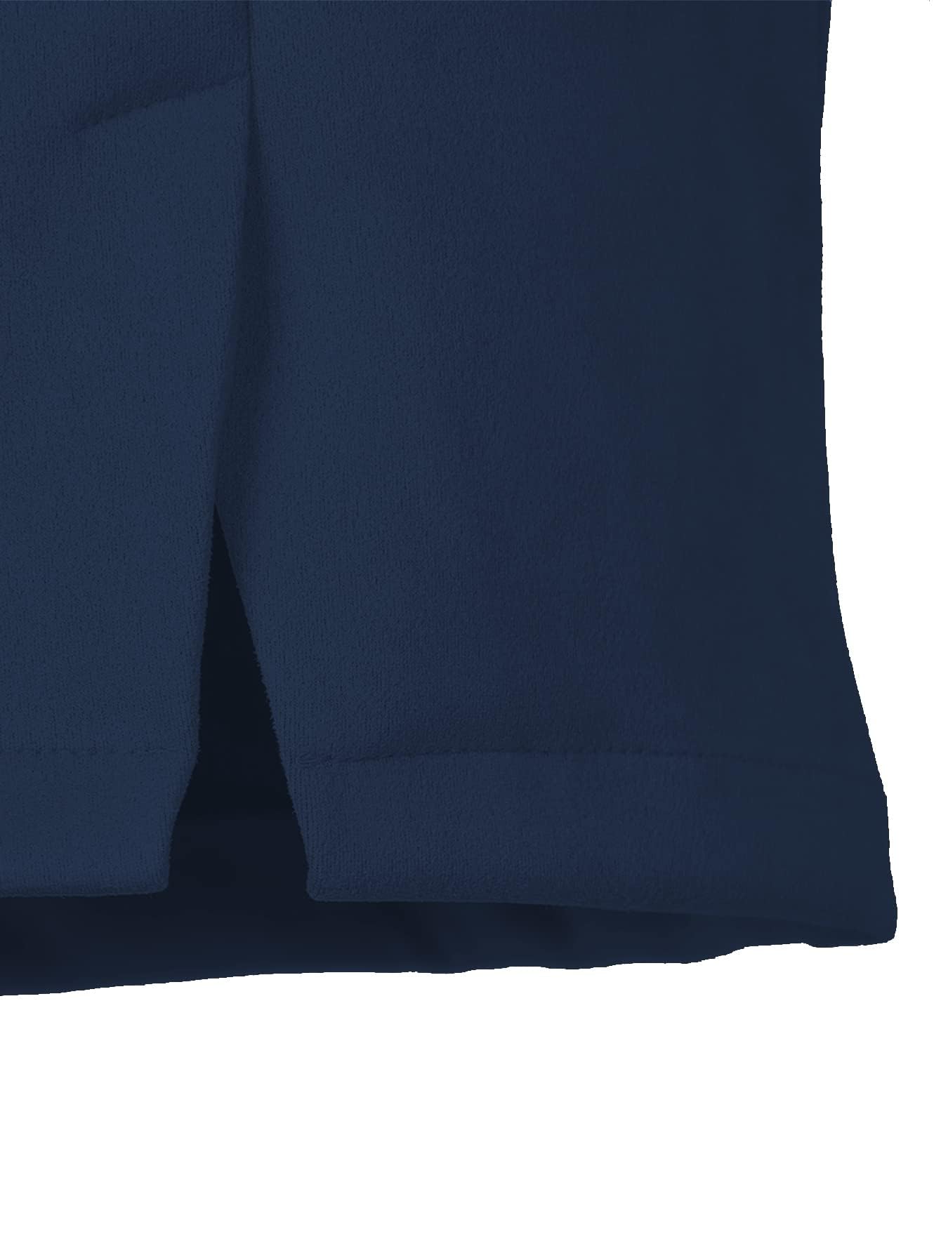 Umenlele Women's Basic Split Hem High Waist Suede Mini Pencil Bodycon Skirt