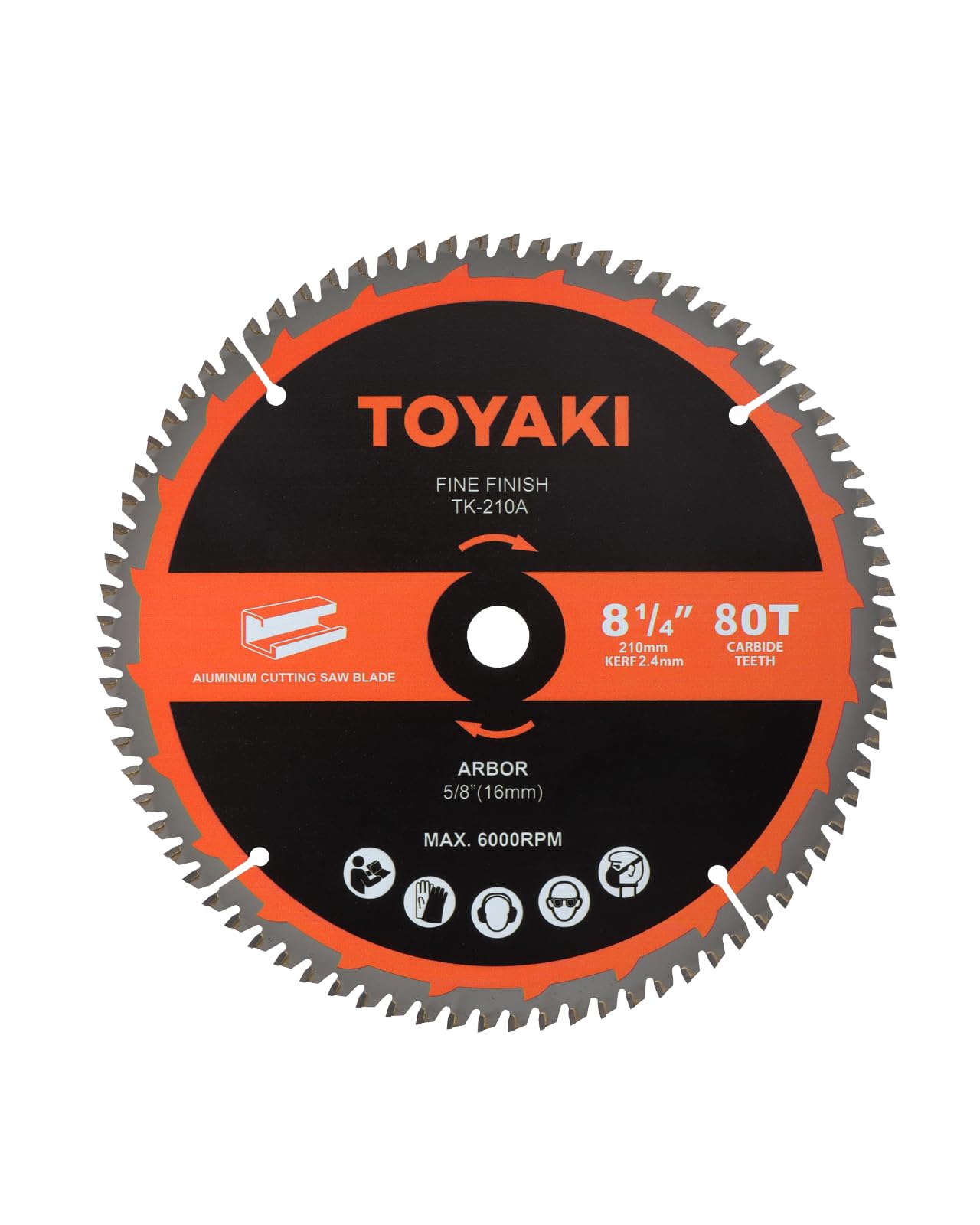 10" Miter Saw Blade - Aluminum & Metal Cutting -5