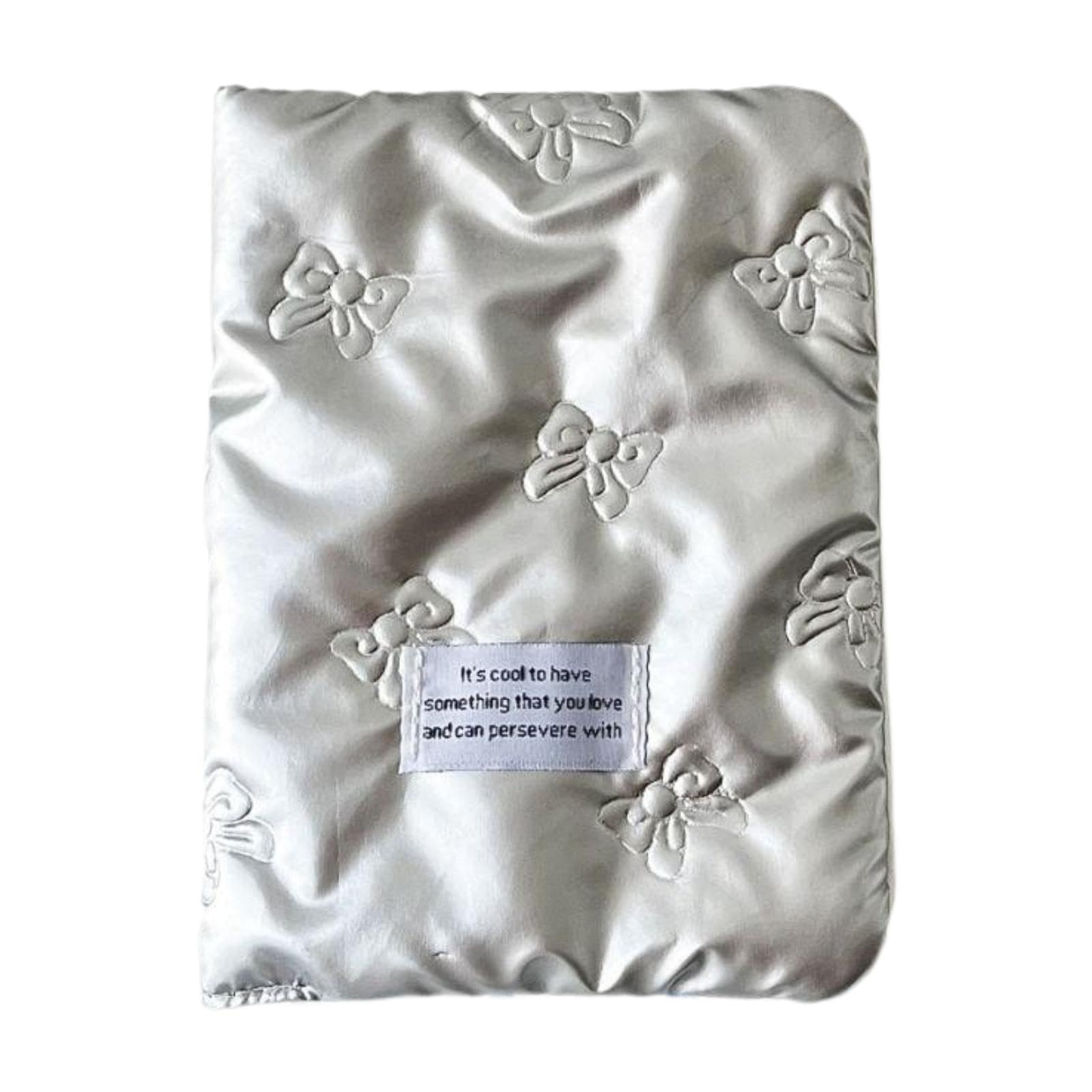 Passport Holder Cute Travel Essentials Passport Cover for Boarding Women Men Silver-image-36
