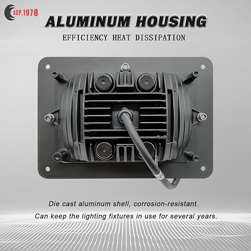 Miniatura 3 de Faros delanteros LED de 4 x 6 pulgadas y 60 W, compatible con Case/IH3088,3288,3488,3688,5088,5288,5488 International Tractor