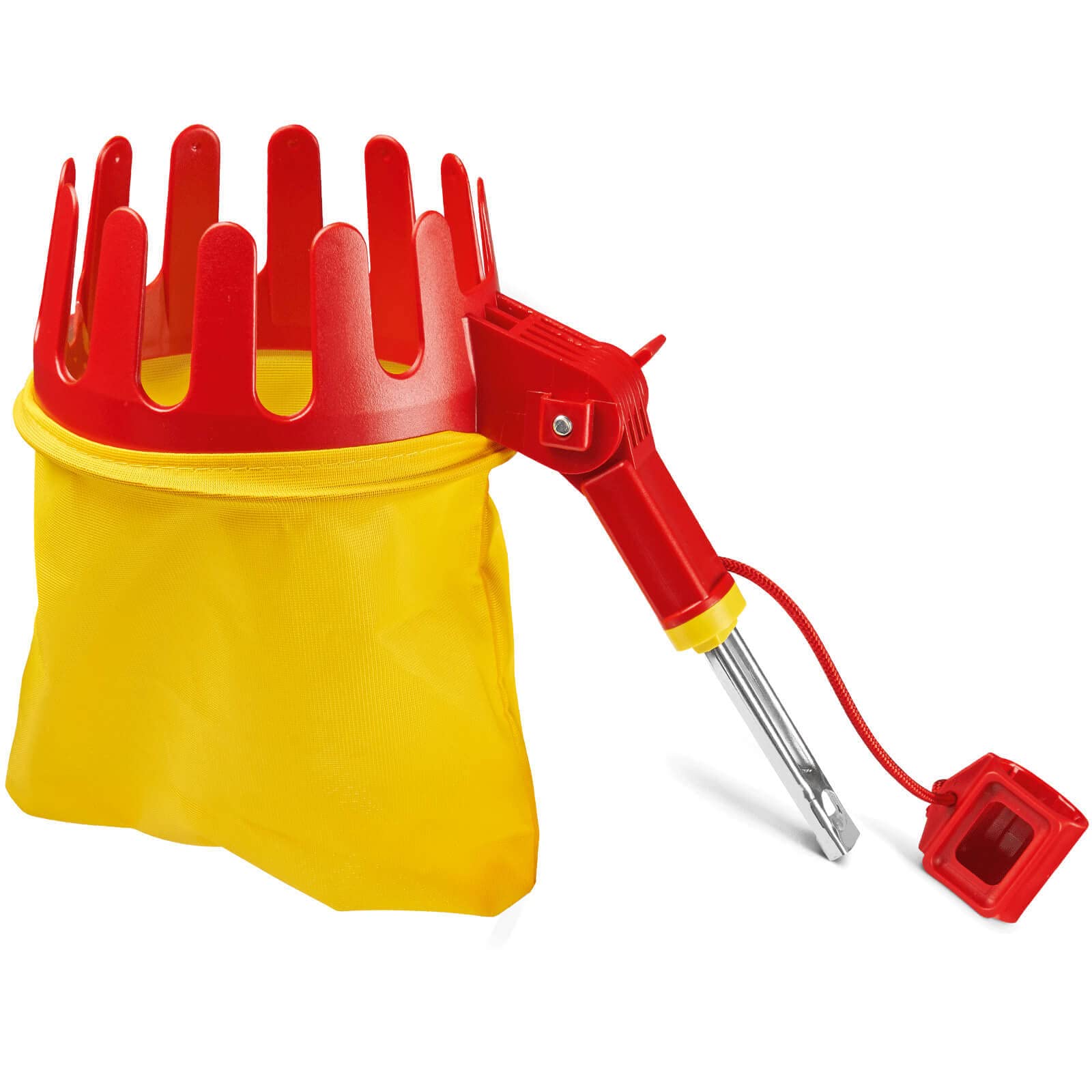 WOLF-Garten RGM Multi-Change Adjustable Fruit Picker Tree Care Tool Head, Red