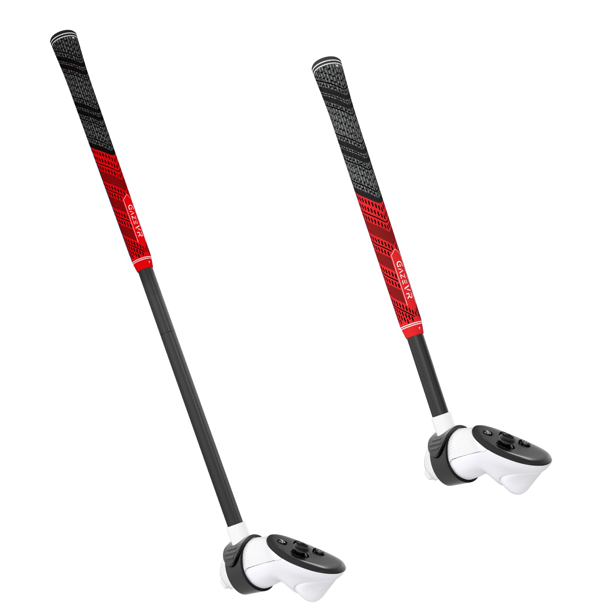 Gaze VR | VR Golf Club Attachments for Meta Quest 2 | Pro Grip | Right & Left Controllers | Blue — view 8