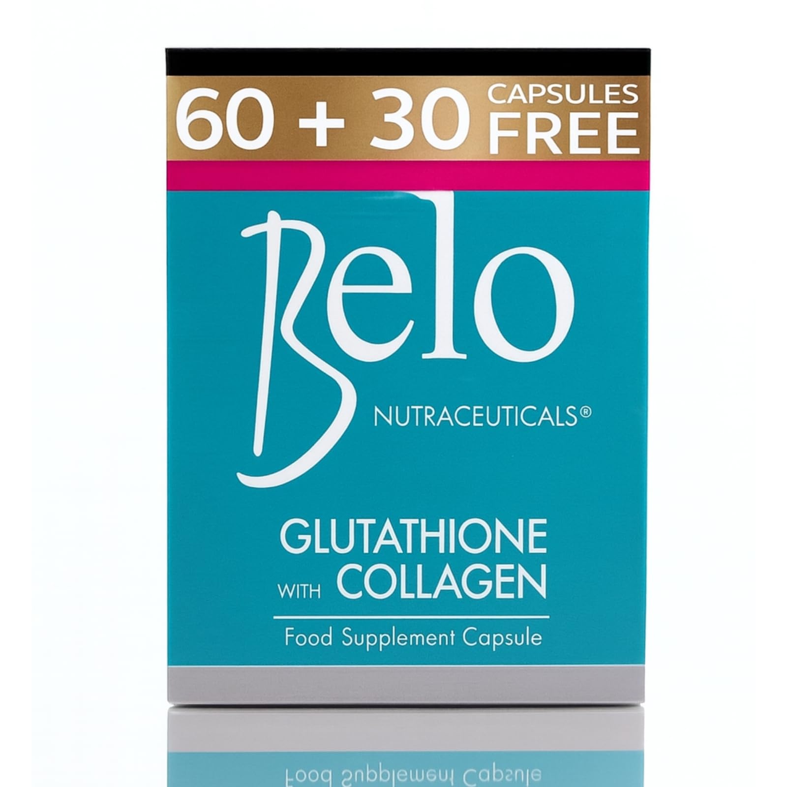 Glutathione + Collagen Dietary Supplement - 60 Count - New!!