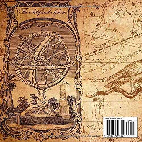 Miniatura 2 de Diario de viaje Vintage - Mapa del mundo antiguo. Cuaderno de viajes para aventureros. (Spanish Edition)