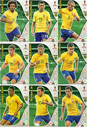 Adrenalyn xl fifa world cup 2018 full 18 card