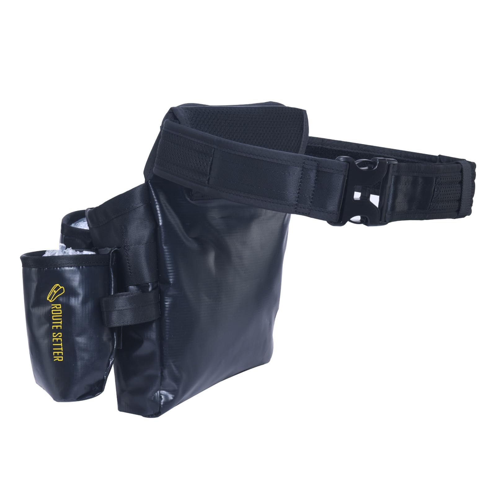 KAILAS Borsa per attrezzi da arrampicata con cintura regolabile in vita con tasche in PVC per arrampicata su roccia