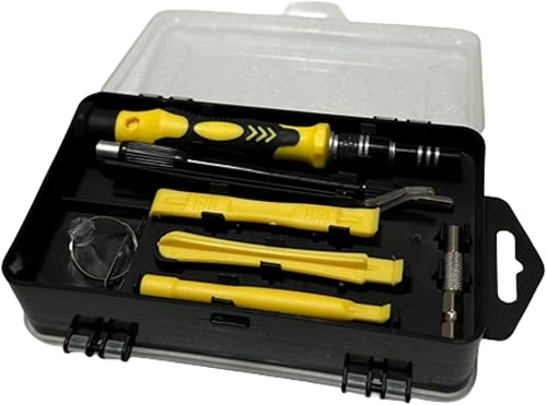 Hanyue 115 in 1 Screwdriver Set Screw Driver Kit Bits Computer Laptop Phone Device Repair Tool Precision Screwdrivers Repair Hand Tools (YELLOW)