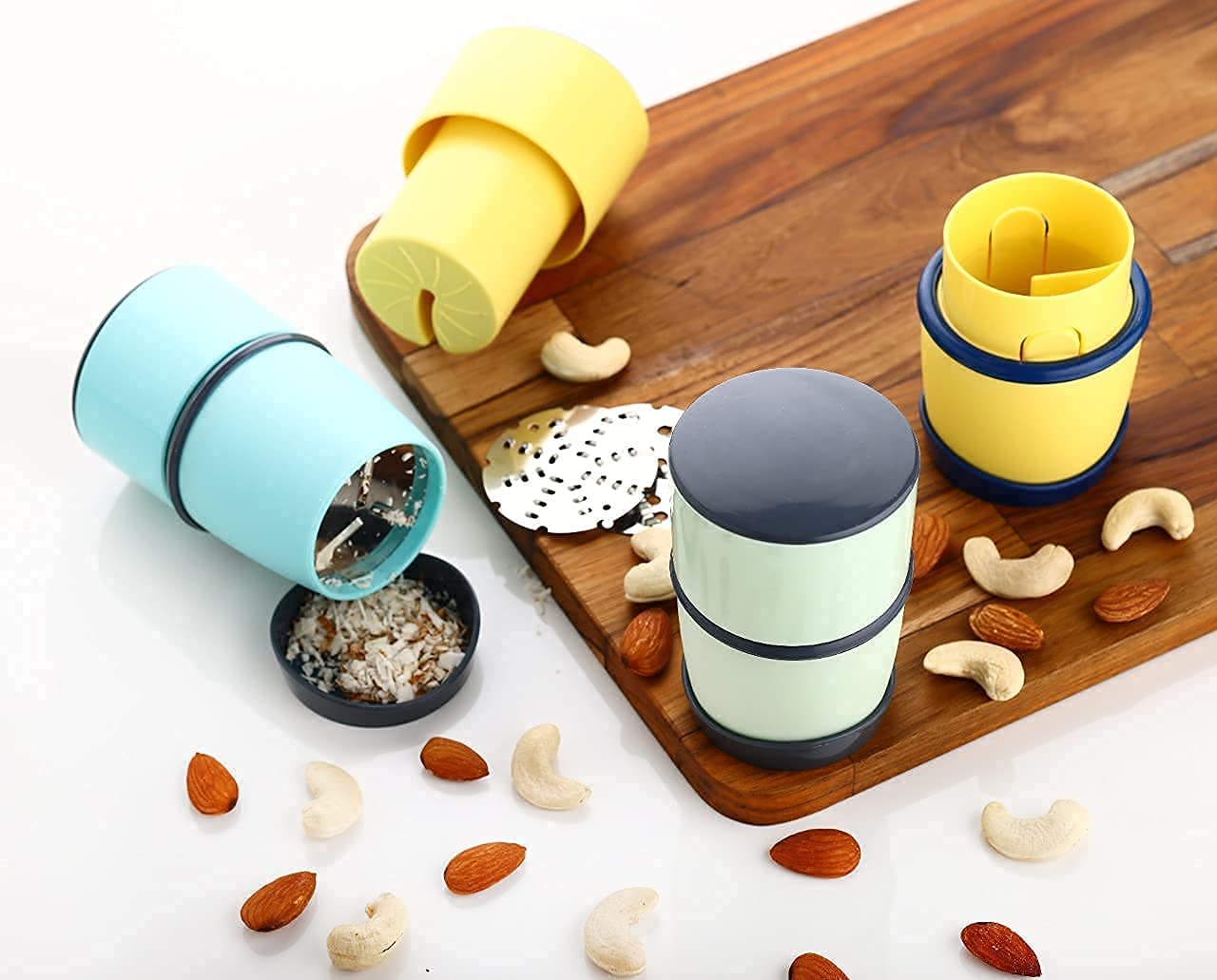 Multipurpose Kitchen Slicer and Cutter, Handy Tool for Dry Fruits, Nuts, Butter, Chocolate, Multicolor - Image 6 thumbnail