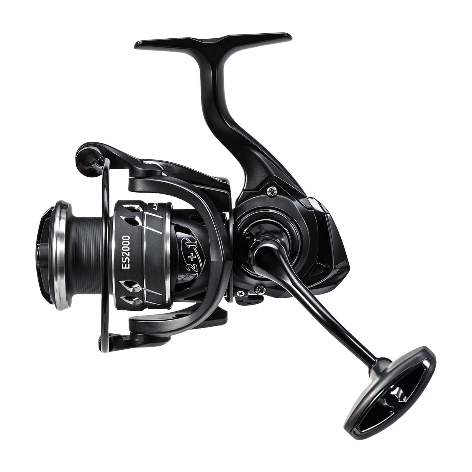 Carrete de Pesca ES5000 de aluminio resistente con engranaje de 12+1 BB 7