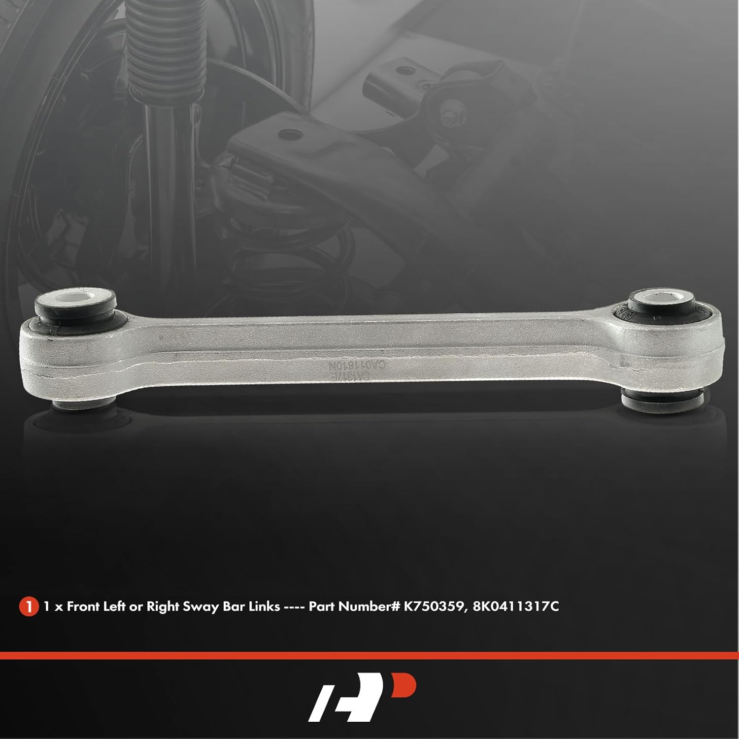 A-Premium Front Sway Bar Links Stabilizer Bar Link, Compatible with Audi A4 (Quattro), A5 (Quattro), A6 (Quattro), A7 Quattro, A8 Quattro, Q5, Q7, S4, S5, S6, S7, RS5, SQ5, Porsche Macan