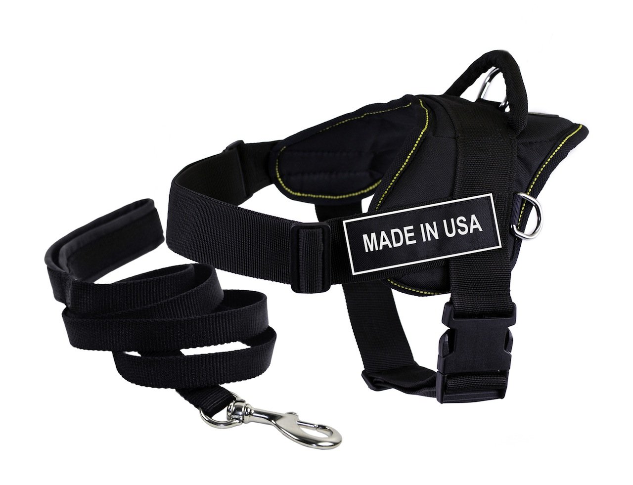 Harnais DT Fun Dean & Tyler XL d'origine USA et sa laisse haut de gamme rembourrée