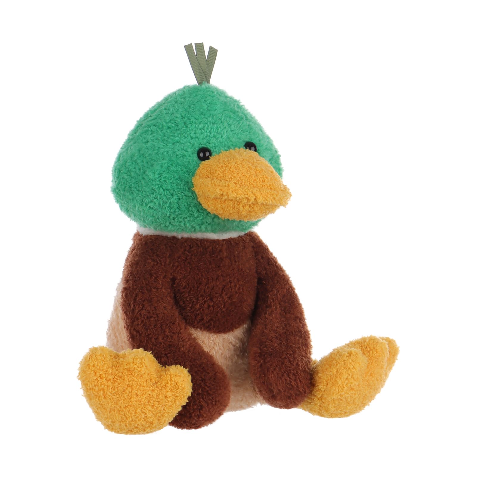 Apricot Lamb Velvet Mallard Duck Plushies Stuffed Animals for Kids Soft Cute Plush Toys for Baby Girl and Boy Fluffy Velvet Mallard Green - Image 3