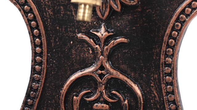 Fontaine Murale Jardin Style Antique - Évier Et Robinet - Bronze - Décoratif Et Pratique