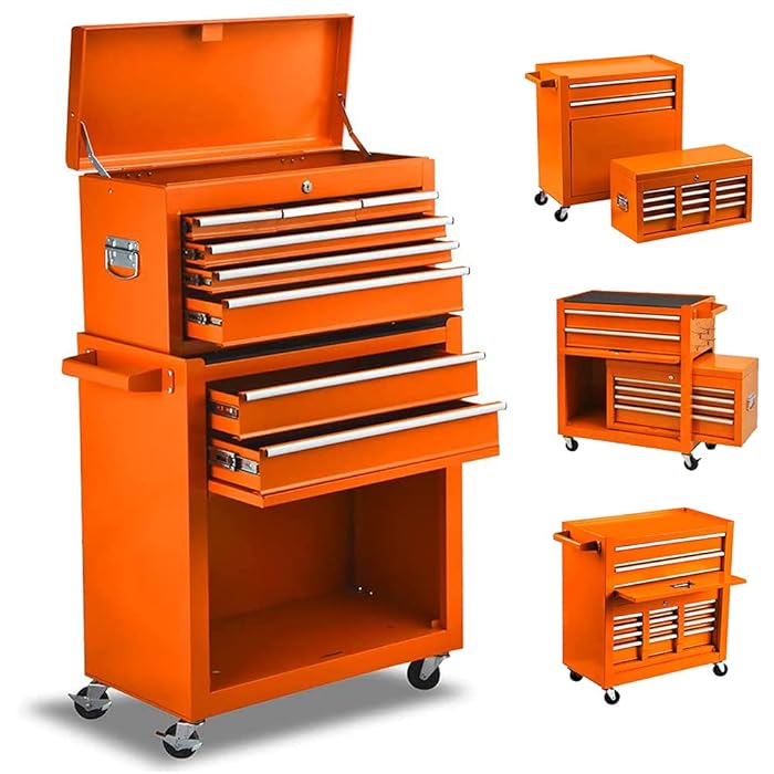 Buy Nee 8Drawer Tool Chest Tool Box,High Capacity Rolling Tool Chest