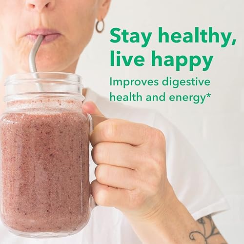 Miniatura 6 de Sanar Naturals Suplemento digestivo de vitamina C, fibra y omega 3, refuerzo de energía, gestión de la dieta, sin OMG, sin gluten