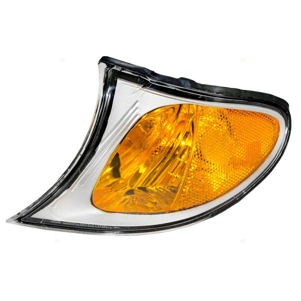 Parts N Go 2002-2005 3 Series Sedan Parking Turn Signal Light Front Driver Side Left - BM2520110 63136915383