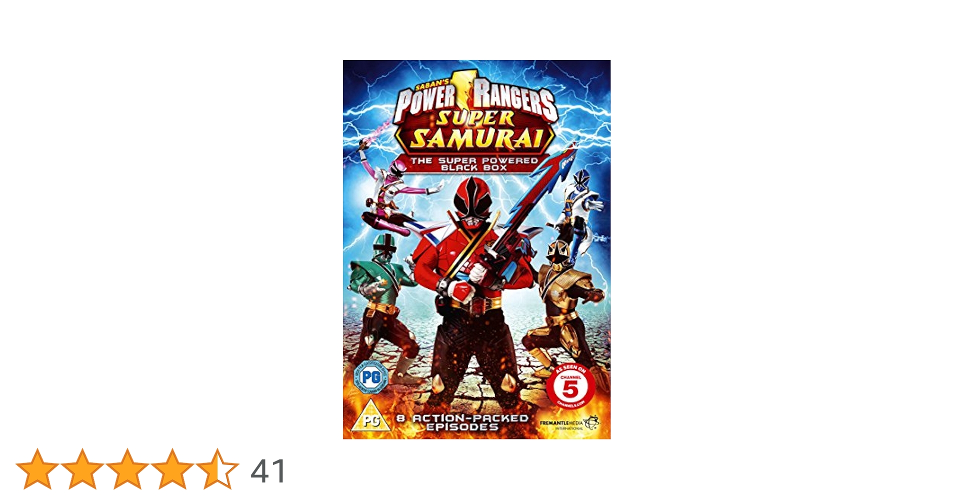 パワーレンジャー SUPER SAMURAI VOL.1 [DVD] Power Rangers Super Samurai: Super Powered Black Box Volume