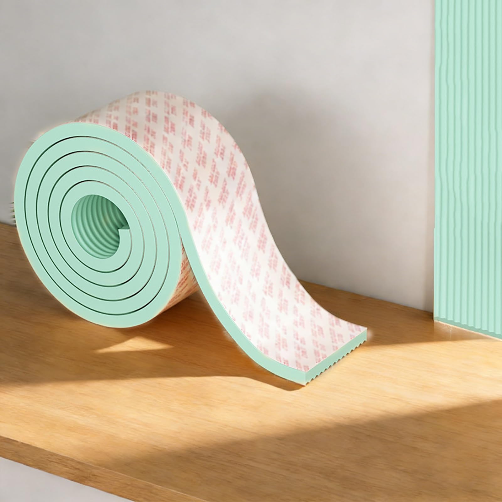Antislip Corner Protector, Edge and Corner Guards with Strong Adhesive, Self-Adhesive Furniture Bumper for Tables, Desks, and Fireplaces