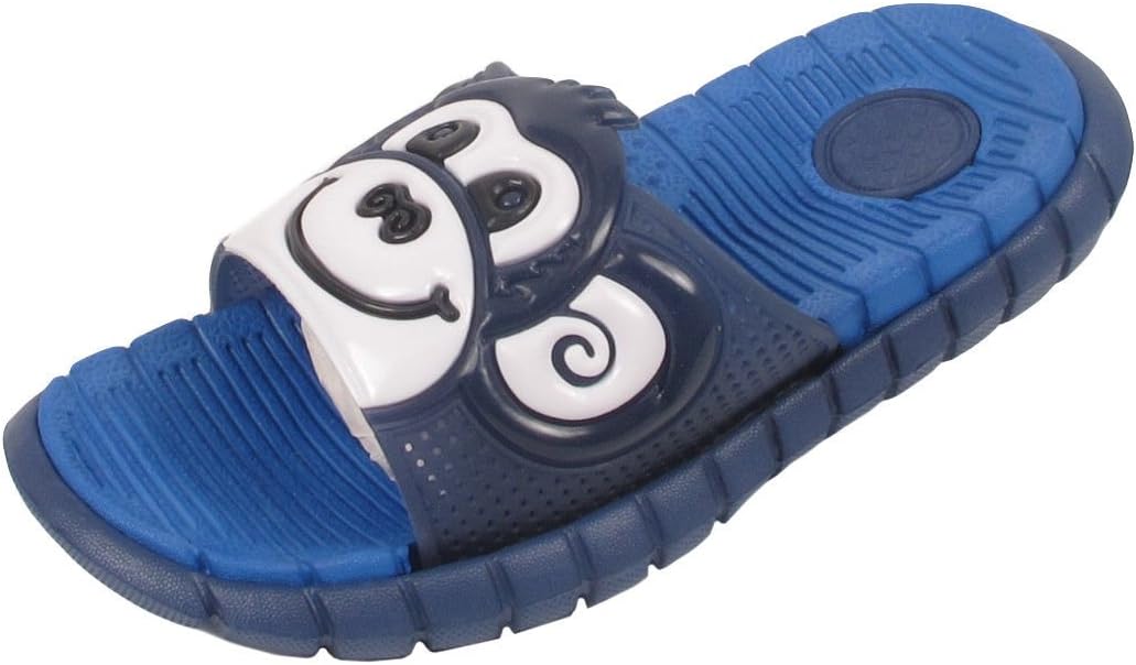 Kids Girls Boys FLIP Flops Monkey Slippers Infant Sliders Slides Sandals Sizes