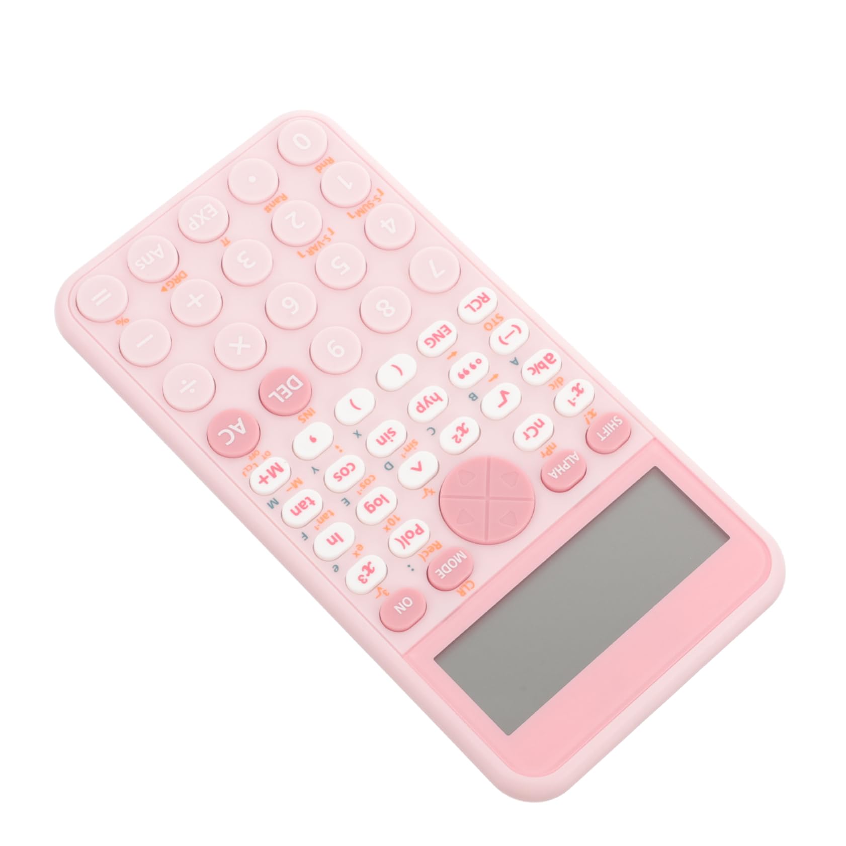 Scientific Function Calculator for College Students Pink Electronic Calculator with Screen for Office and Study for Accounting and Competitive Exams