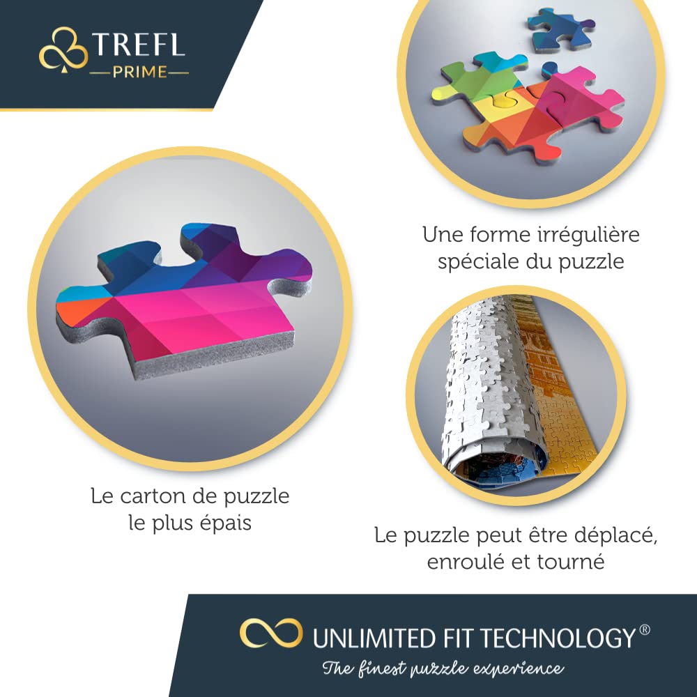 Puzzle 1000 pièces : Unlimited Fit Technology : Vue sur Les Voiliers